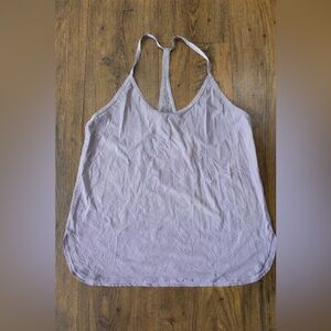 Lululemon Women's Delicate Day Tank Top Gray/Lavender Size 6